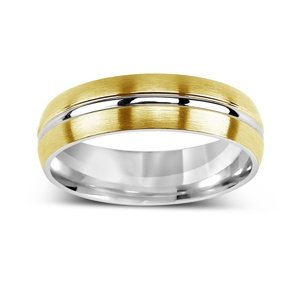 Snubný oceľový prsteň VERNON veľkosť obvod 71 mm
