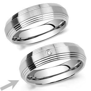 L´AMOUR prsteň snubný pre ženy z chirugickej ocele veľkosť obvod 49 mm