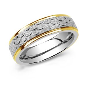 L´AMOUR snubný prsteň pre mužov a ženy z chirurgickej ocele veľkosť obvod 71 mm