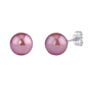 Oceľové perlové náušnice Tina