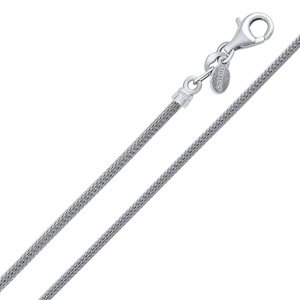 Strieborný náhrdelník Mehiel pletený variant 40 cm