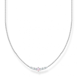THOMAS SABO náhrdelník Vintage shimmering pink opal colour effect KE2093-166-7-L42V