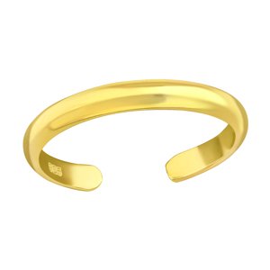 OLIVIE Strieborný prsteň na nohu GOLD 7062 Ag 925; ≤0,35 g.
