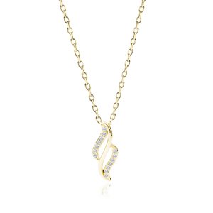 OLIVIE Strieborný náhrdelník MAGIC GOLD 7411 Ag 925; ≤1,6 g.
